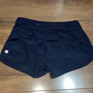LULULEMON speed up shorts size 2